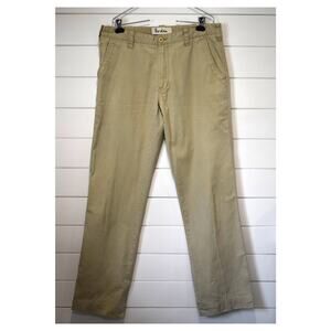 Boden Pants Men's Size 36 UNF Chino Khaki Beach Preppy Pockets Buttons Wide Leg